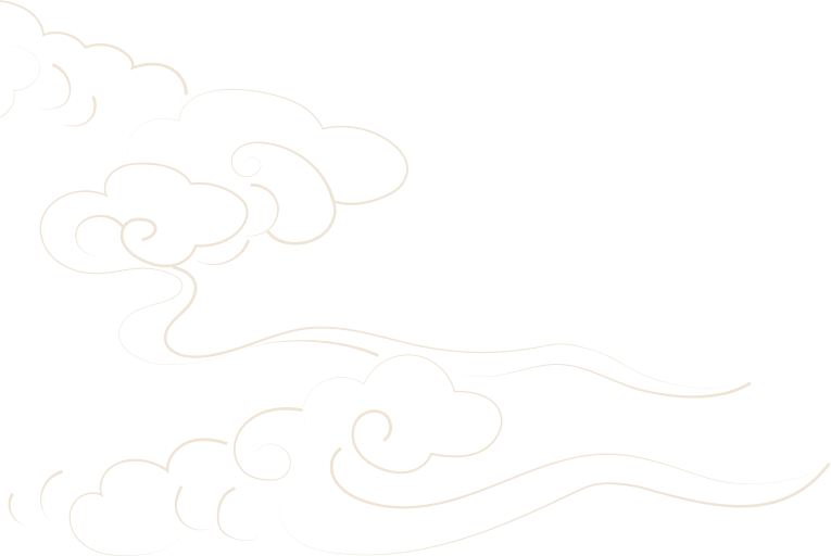 Decorative lotus flowers top