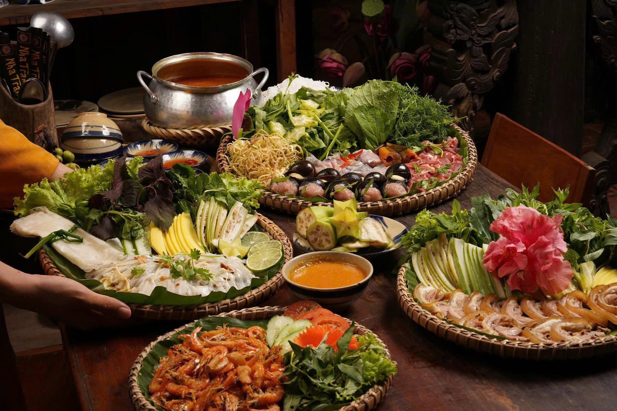 Enjoy the food